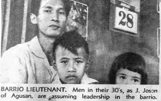 I remember this photo was from a Free Press magazine which was published sometime in 1963. My dad was interviewed and I was right there in front with my sister.