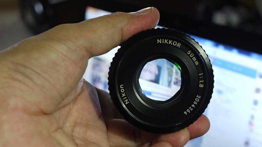Nikon lens mount adapter